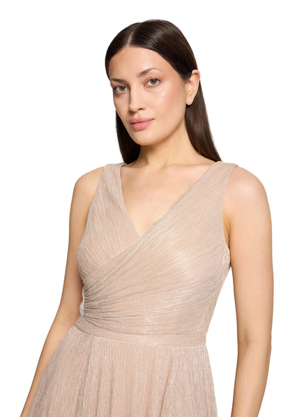 Vera Mont Cream/White Women Dress Long Without Sleeve SKU: 0445-4669_1811 Image 06