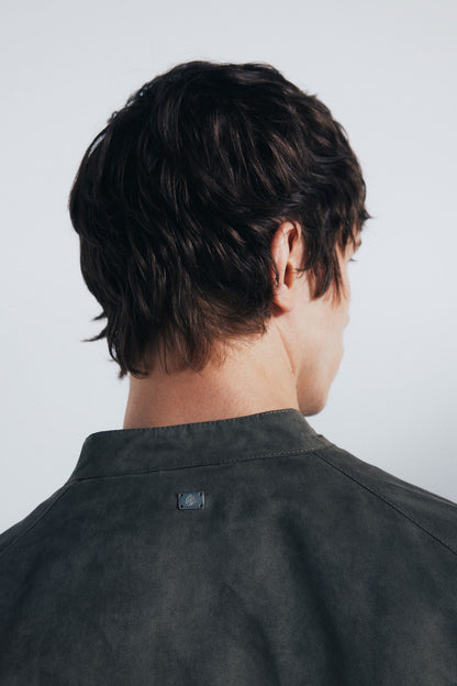 Springfield_Green_Faux Suede Jacket_0482282_91_07