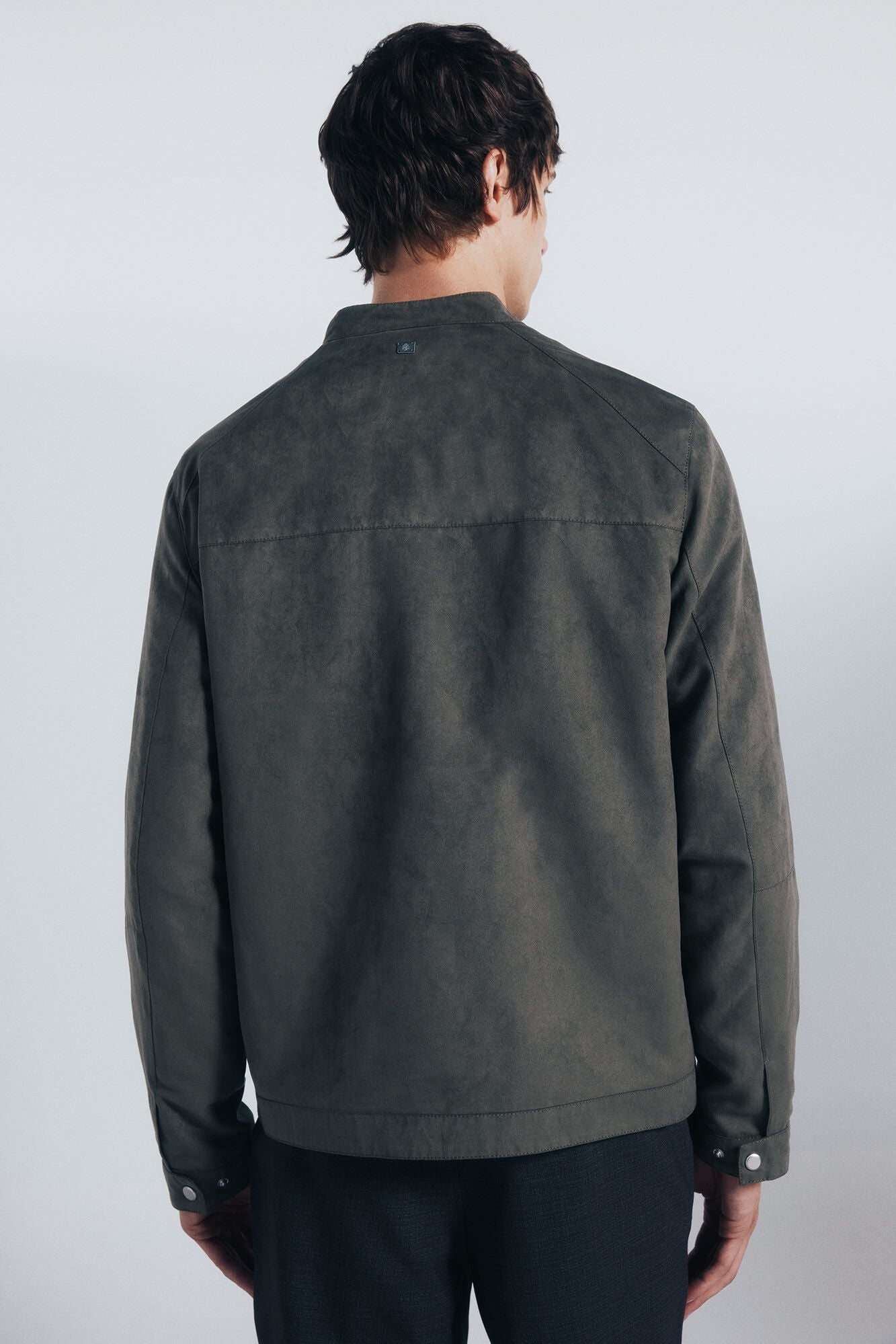 Springfield_Green_Faux Suede Jacket_0482282_91_08