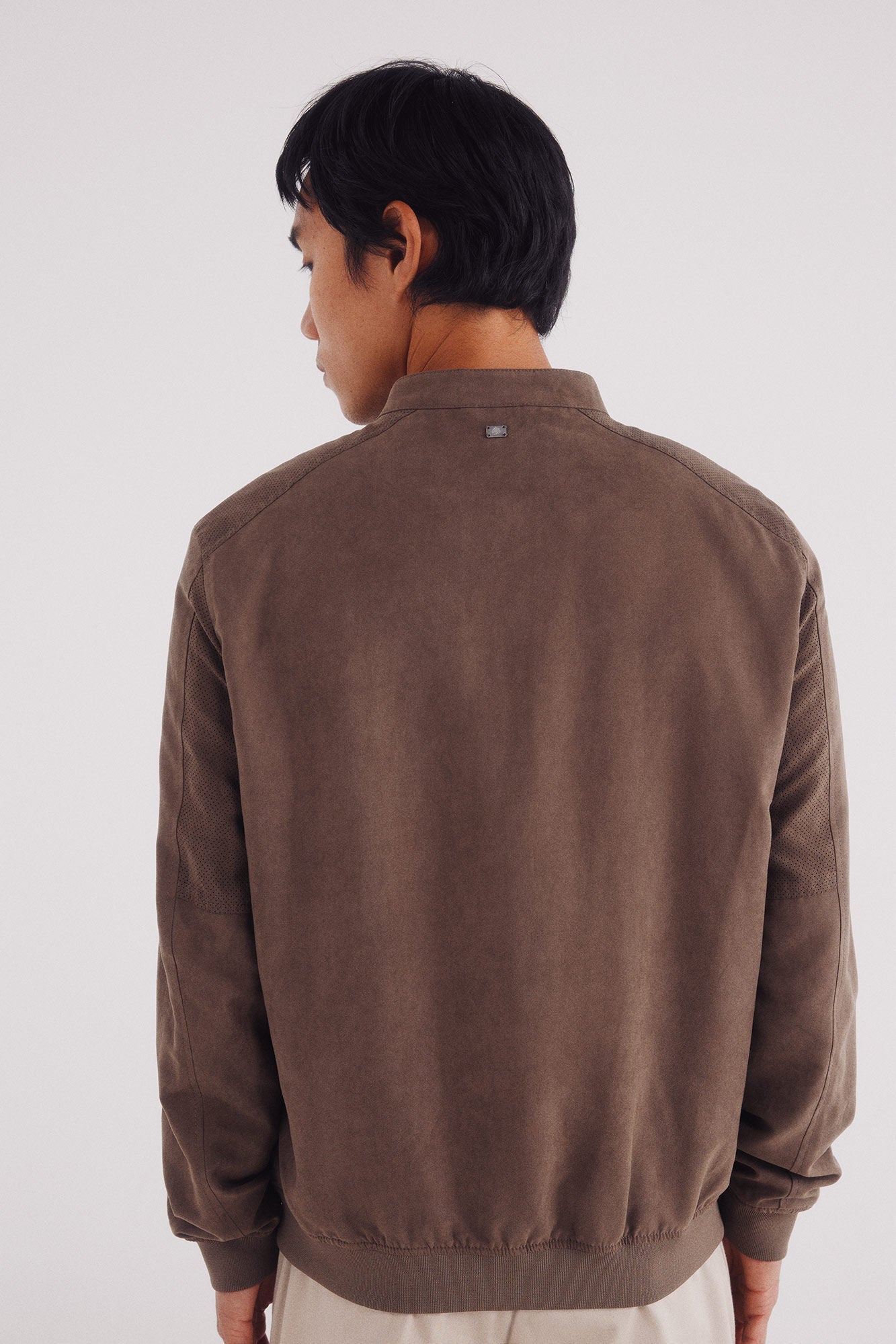Springfield_Brown_Micro-Perforated Suede Effect Jacket_0482283_35_04