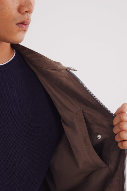 Springfield_Brown_Micro-Perforated Suede Effect Jacket_0482283_35_06