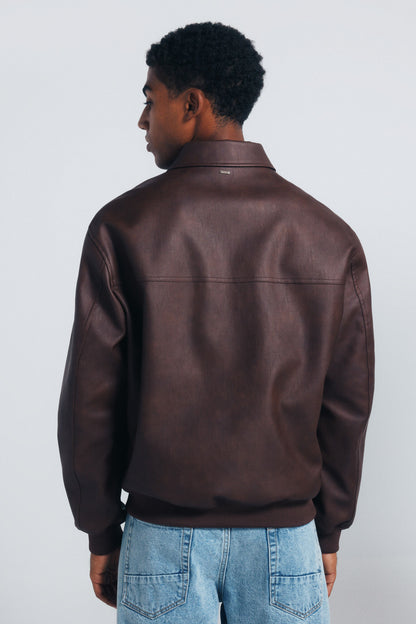 Springfield_Light_Brown_Faux Leather Jacket_0482286_32_07