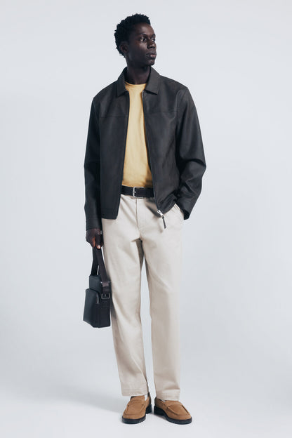 Springfield_Brown_Faux Leather Jacket_0482288_39_03