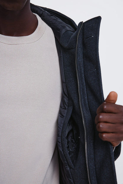 Springfield_blue_Short Wool-Effect Parka_0582657_11_04