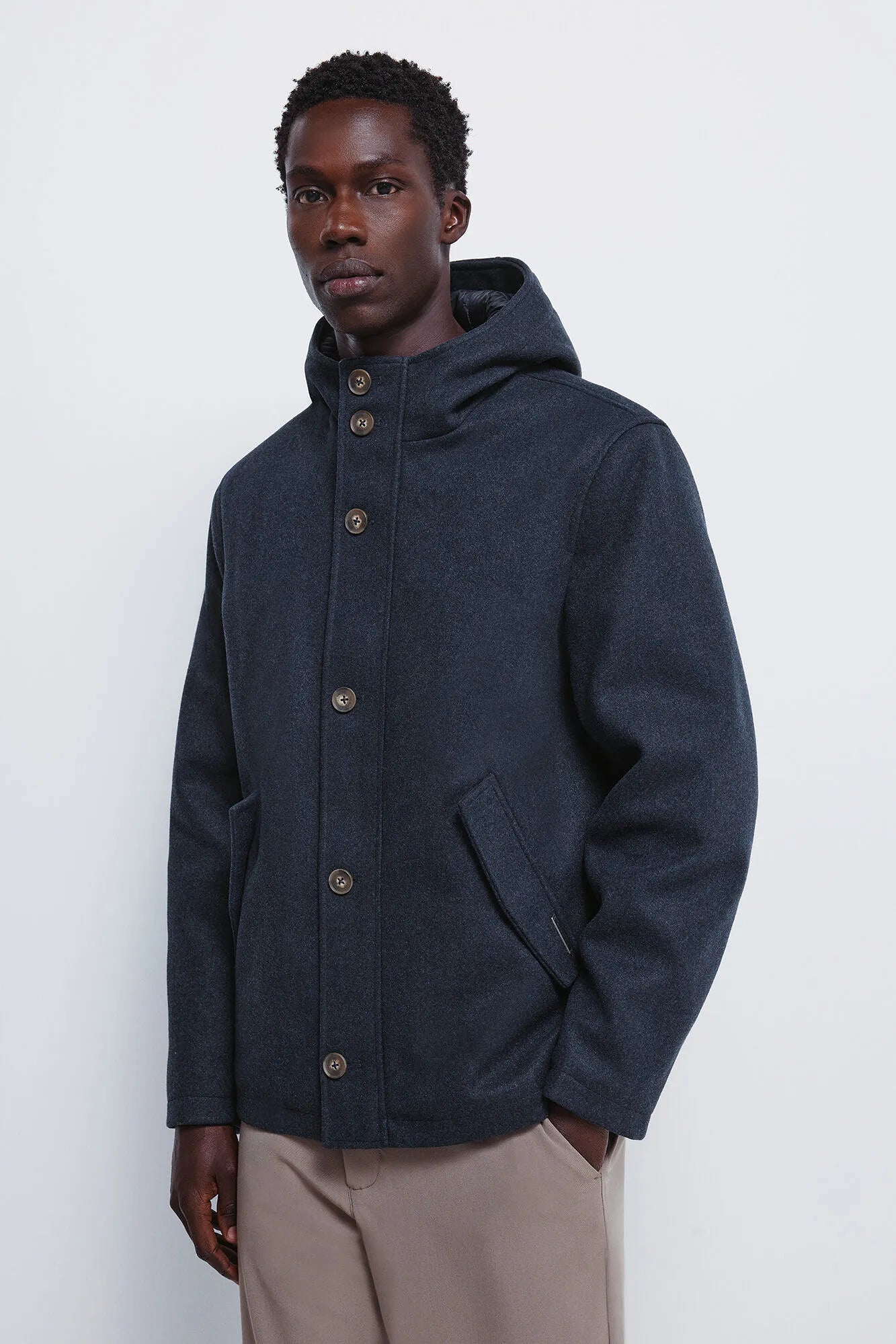 Springfield_blue_Short Wool-Effect Parka_0582657_11_05