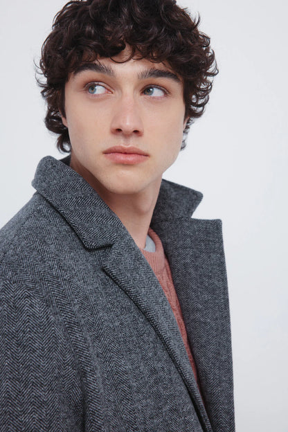 Springfield_Grey Print_Coat Coat_0582660_49_02