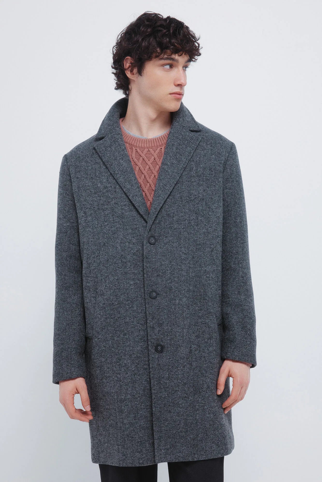 Springfield_Grey Print_Coat Coat_0582660_49_04