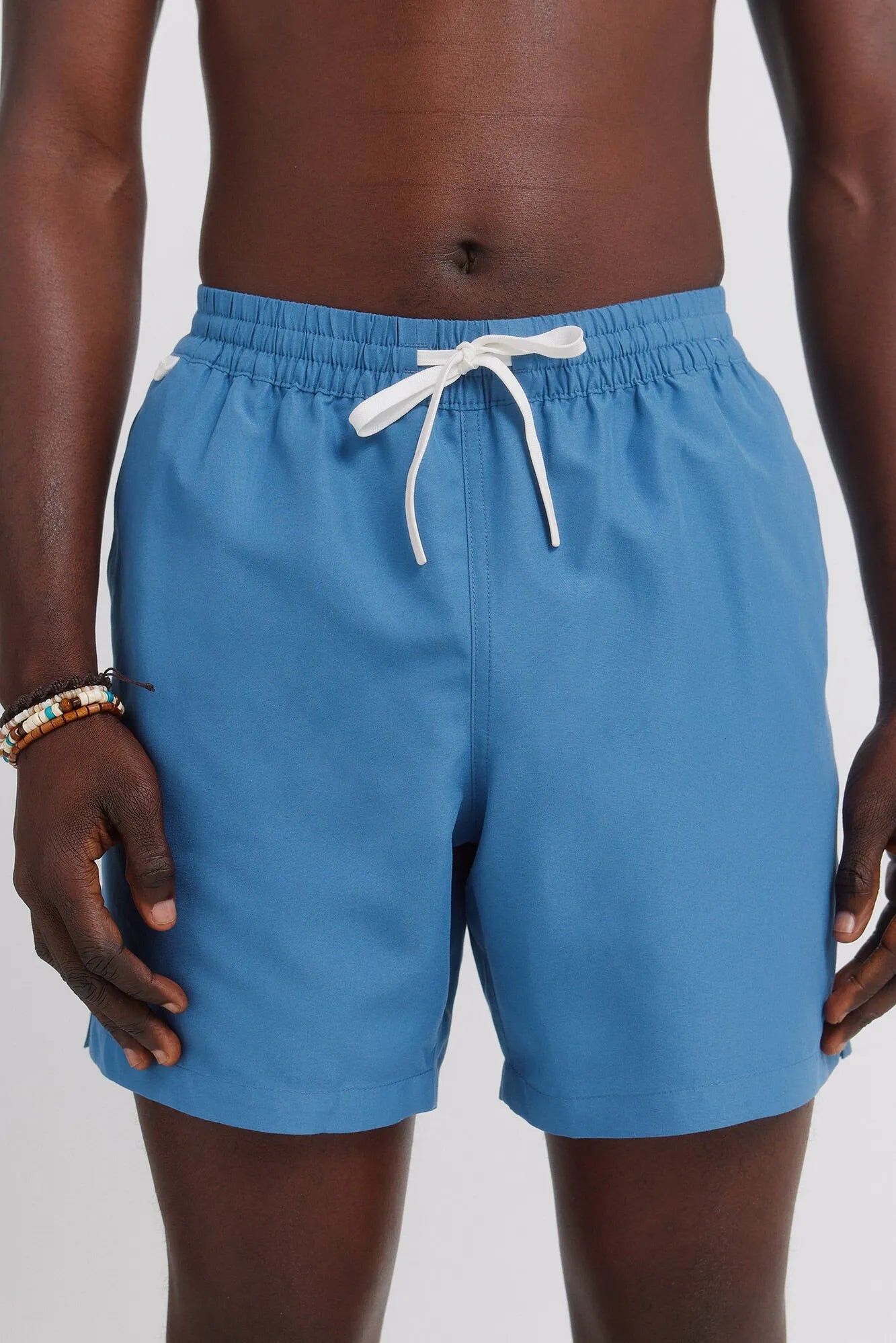 Springfield Blue Men Plain Swimwear SKU: 0593919_14 Image 02