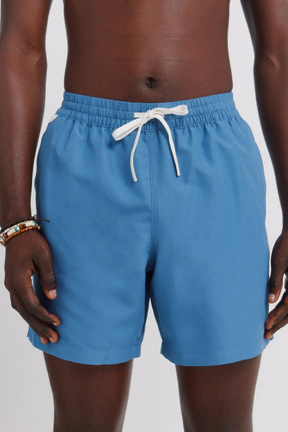 Springfield Blue Men Plain Swimwear SKU: 0593919_14 Image 02