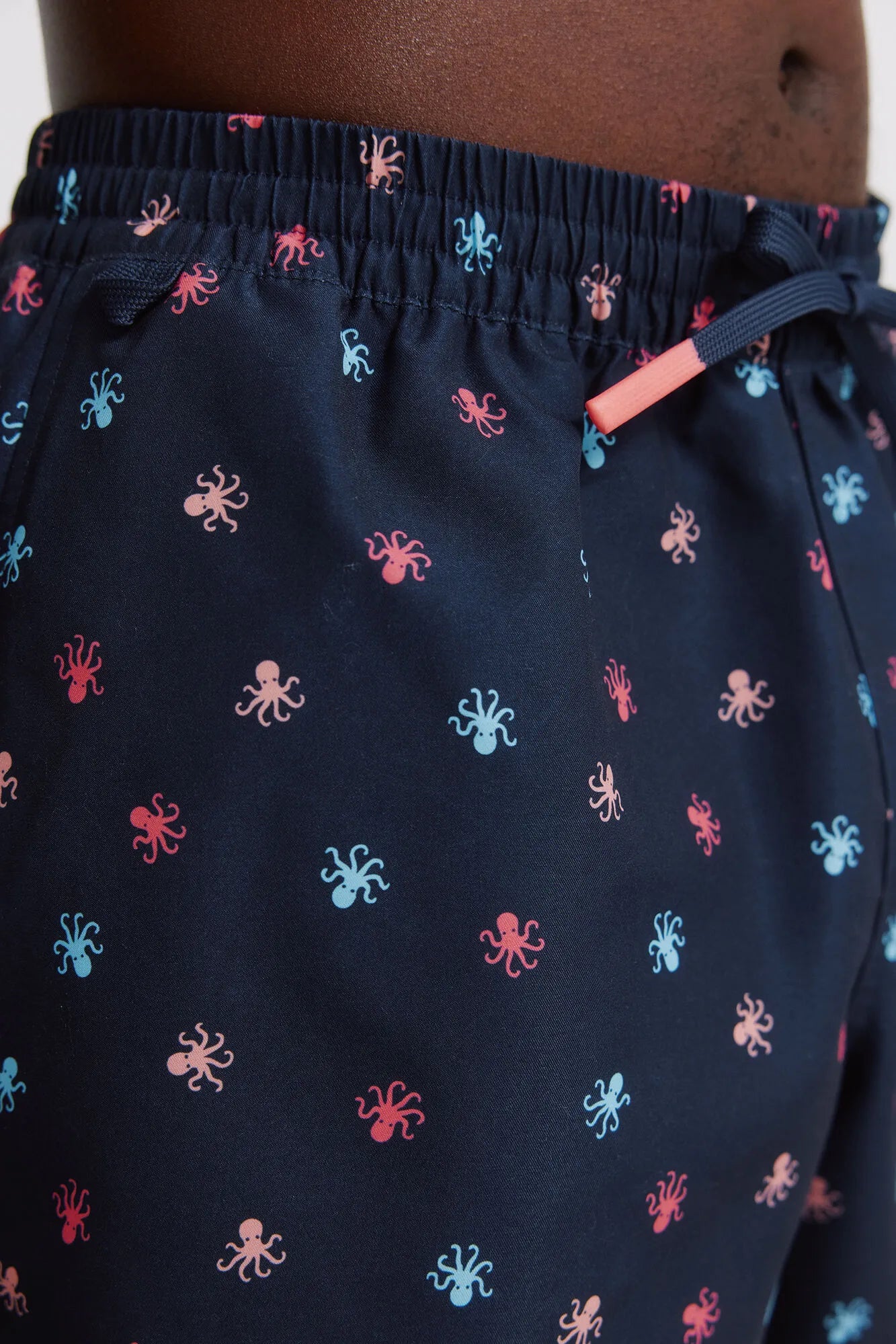 Springfield Blue Men Octopus Print Swimwear SKU: 0593922_12 Image 05
