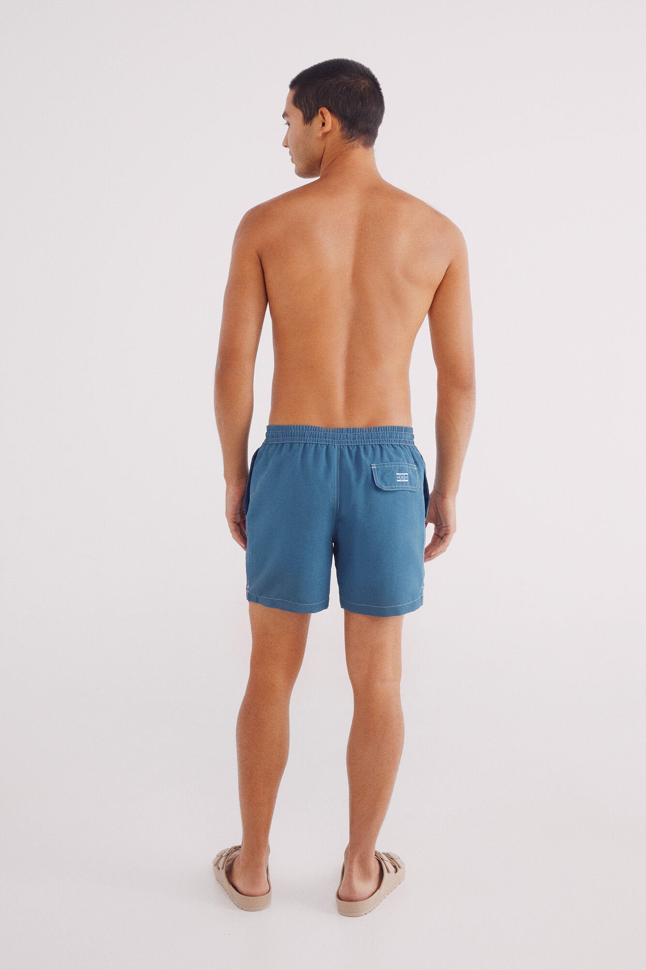 Springfield_Plain Contrast Swimsuit_0599351_83_05