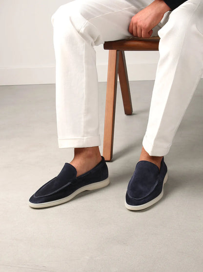 Aurelien Navy Men Navy Yacht Loafers SKU: 06-023-13-05-01-0008_410 Image 02