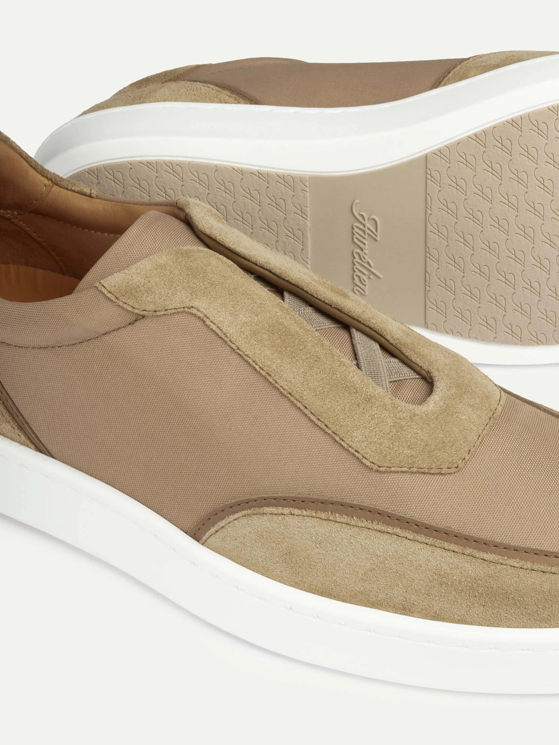 Aurelien Beige Men Beige Leisure Sneaker SKU: 06-023-13-05-26-0000_260 Image 02