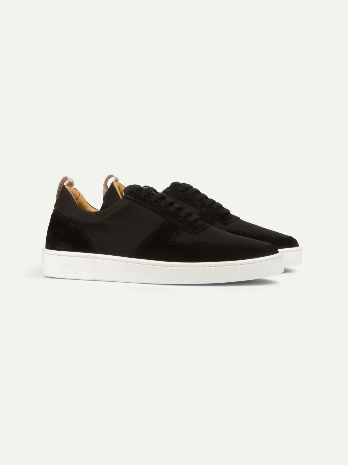 Aurelien Black Men Black Technical Bayside Sneaker SKU: 06-024-13-05-26-0000_001 Image 01