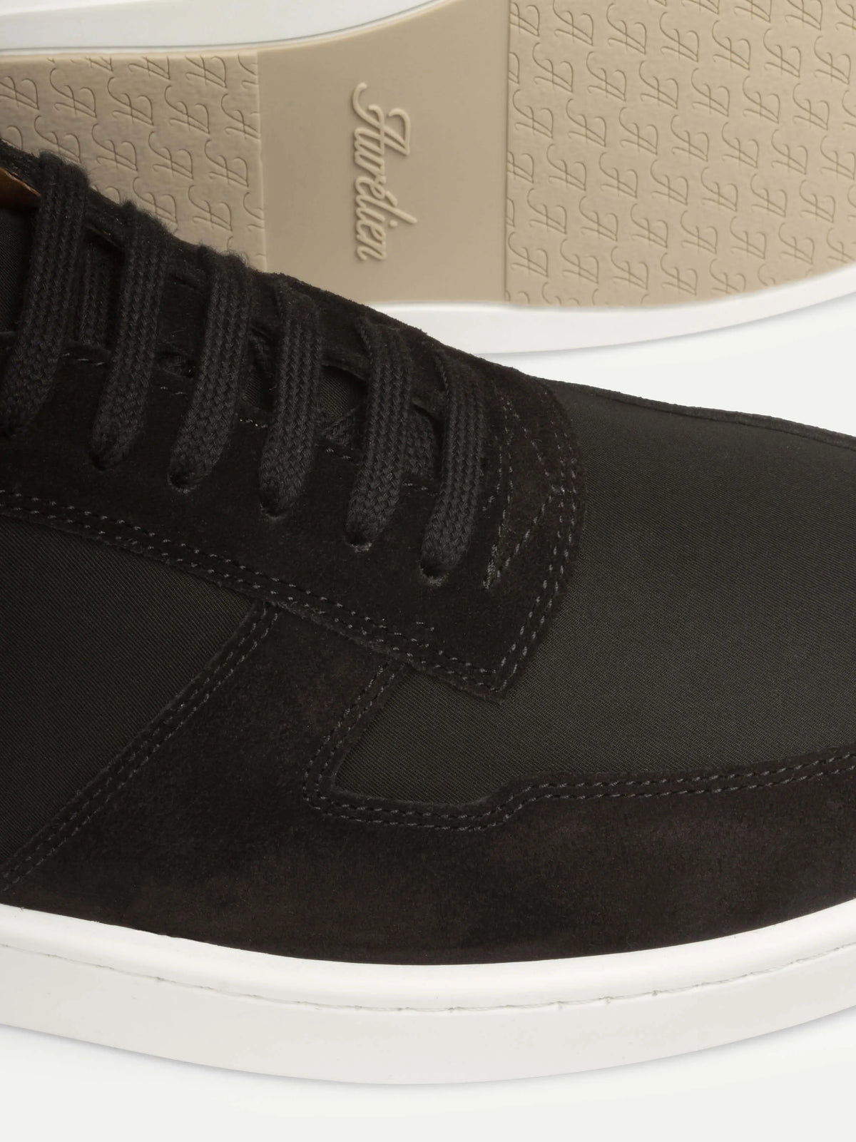 Aurelien Black Men Black Technical Bayside Sneaker SKU: 06-024-13-05-26-0000_001 Image 03