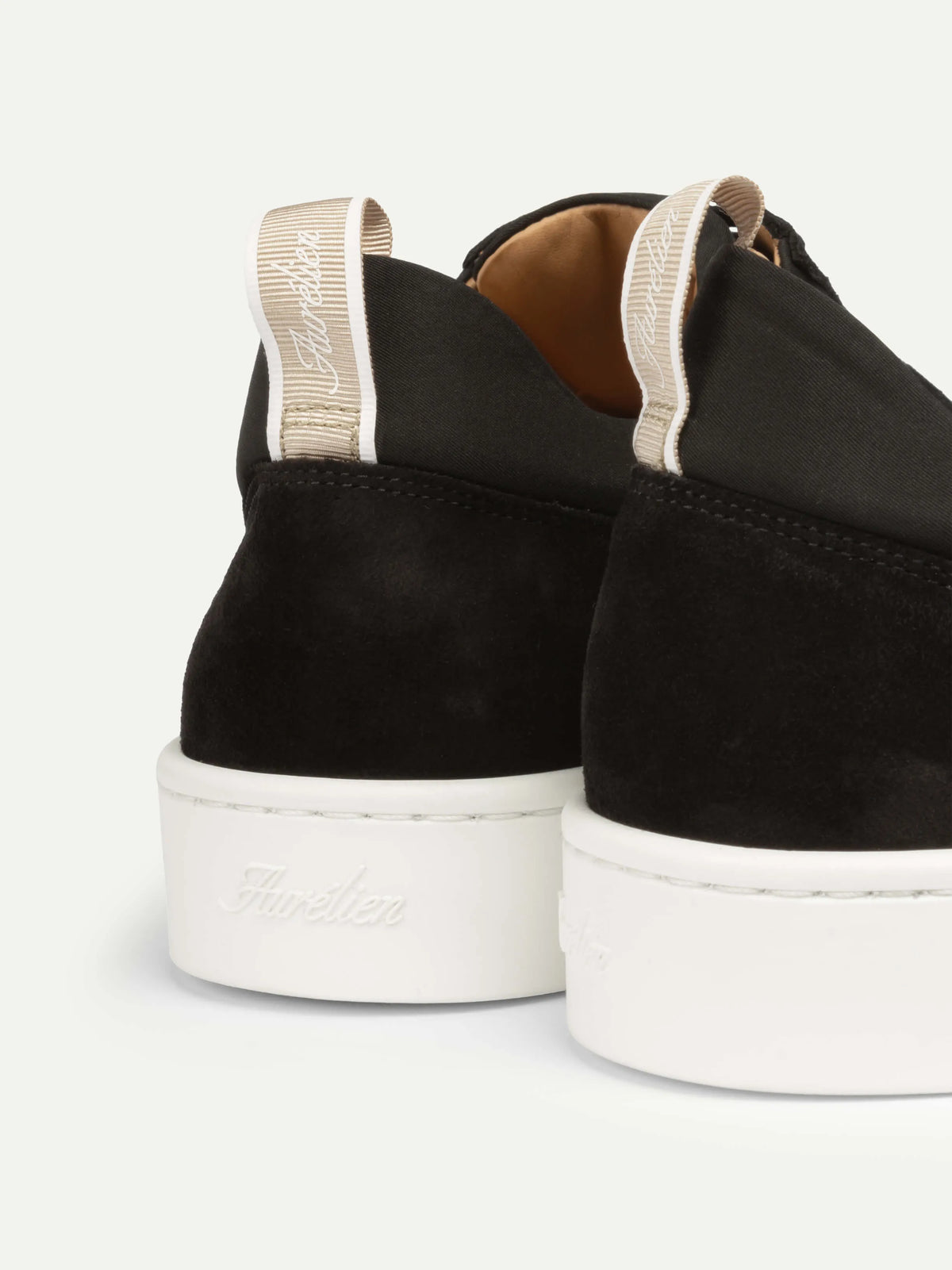Aurelien Black Men Black Technical Bayside Sneaker SKU: 06-024-13-05-26-0000_001 Image 04