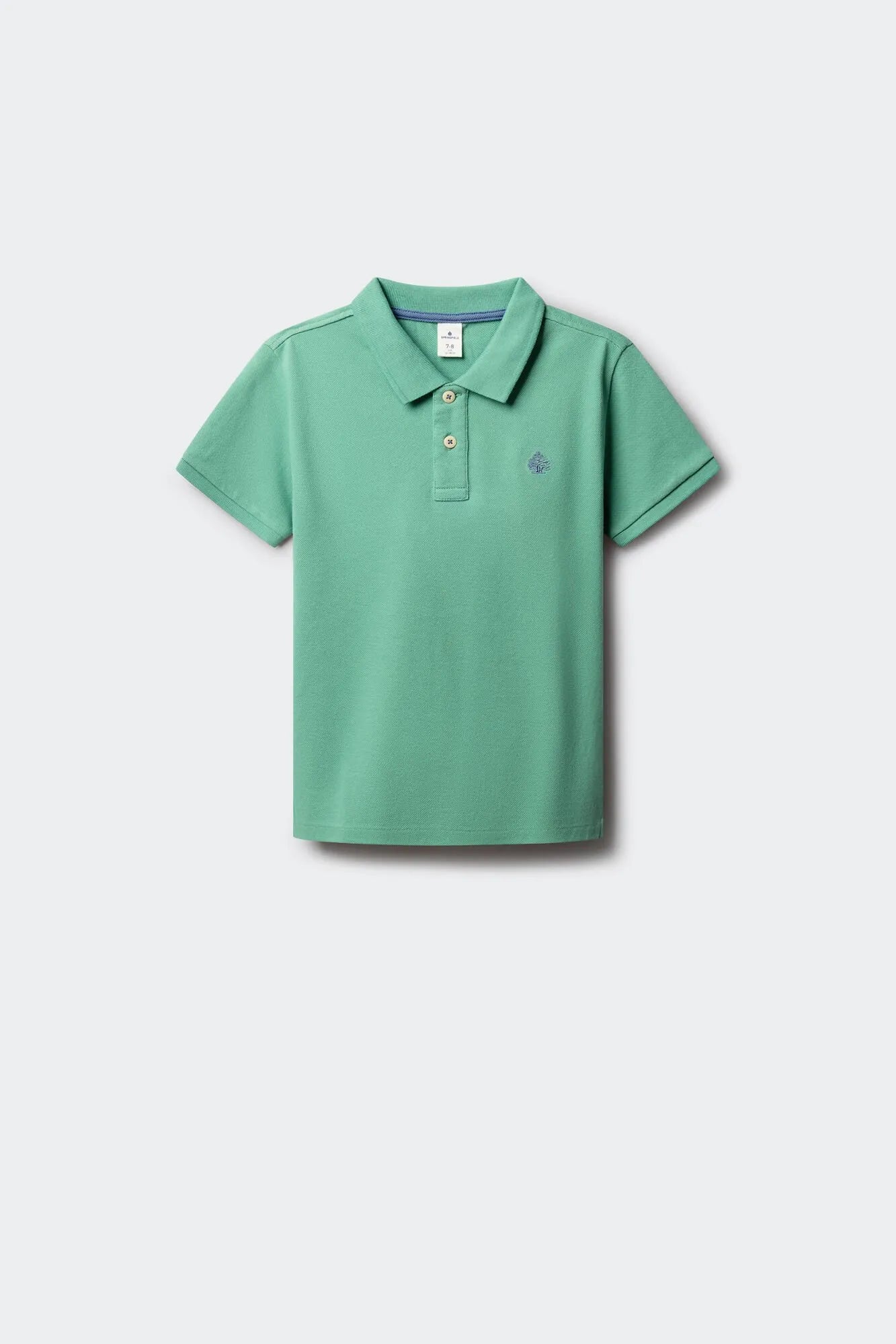 Springfield Green Boys Basic Polo Shirt SKU: 0643121_26 Image 01