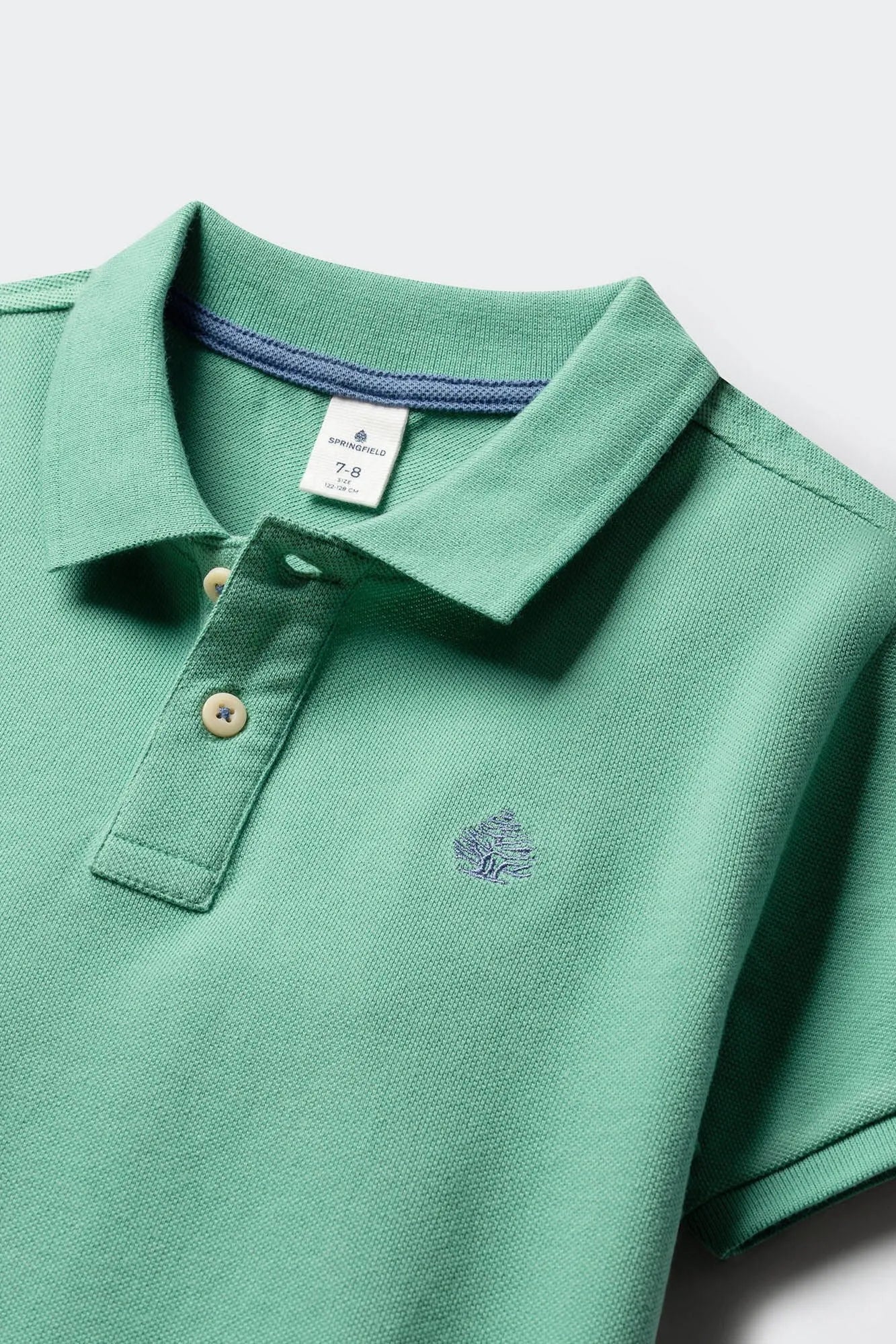 Springfield Green Boys Basic Polo Shirt SKU: 0643121_26 Image 03
