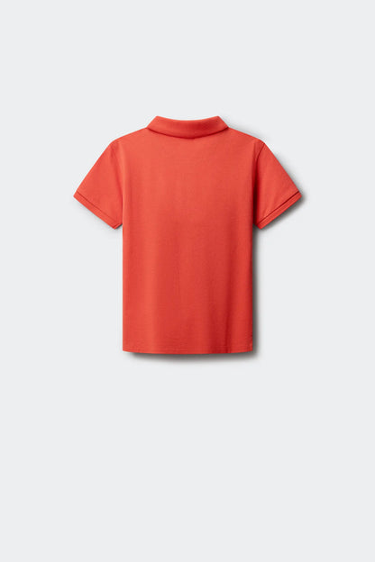 Springfield Red Boys Basic Polo Shirt SKU: 0643121_59 Image 02
