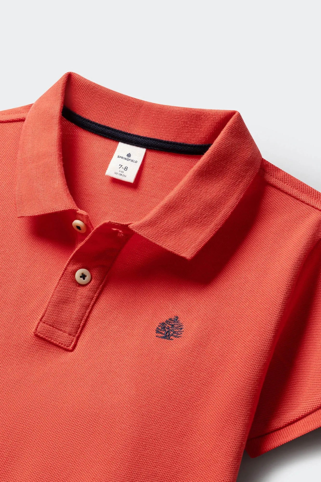 Springfield Red Boys Basic Polo Shirt SKU: 0643121_59 Image 03