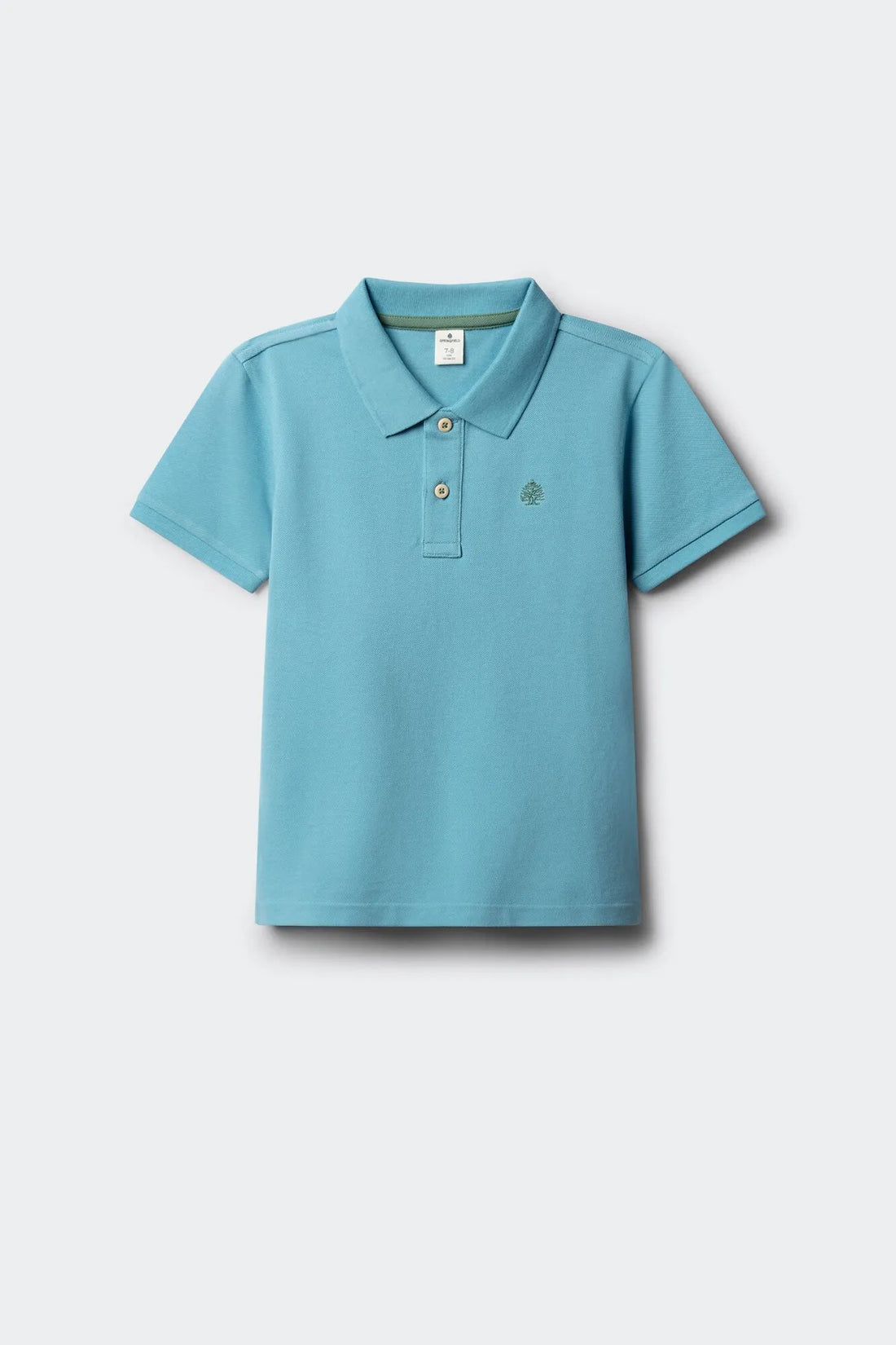 Springfield Blue Boys Basic Polo Shirt SKU: 0643122_80 Image 01