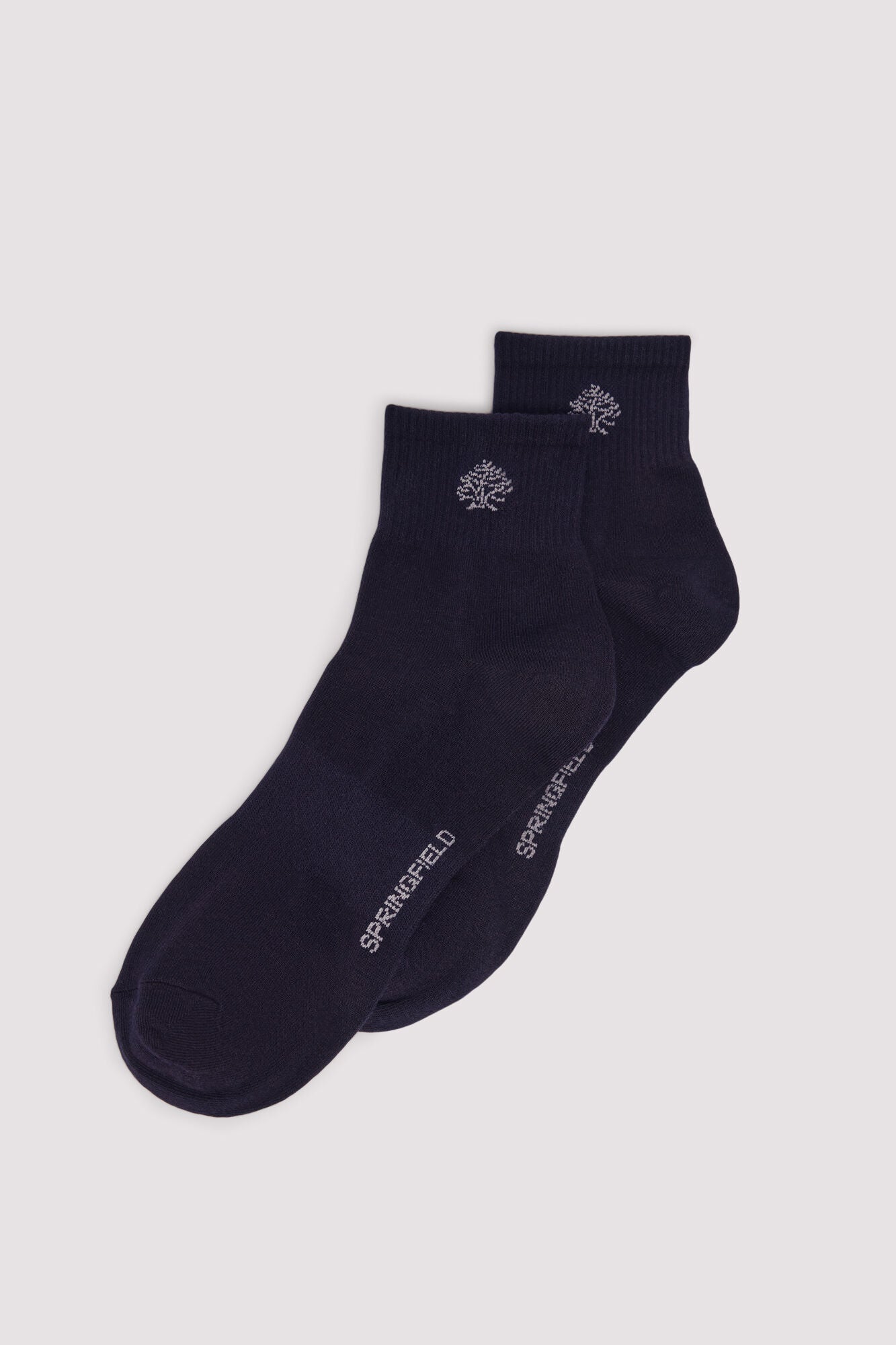 Springfield_Dark_Blue_Ribbed Sports Ankle Socks_0652092_11_01