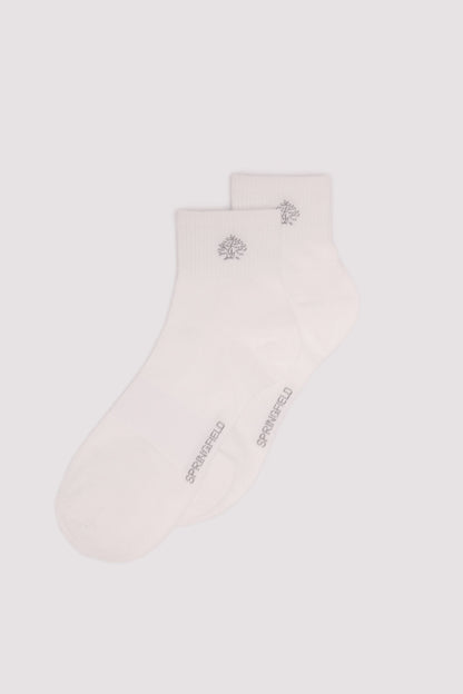 Springfield_White_Ribbed Sports Ankle Socks_0652092_99_01