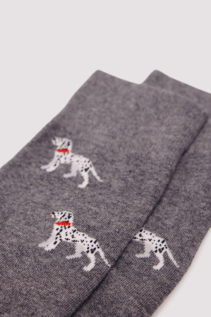 Springfield_Dark_Grey_Dalmatian Cotton Sock_0652093_42_02