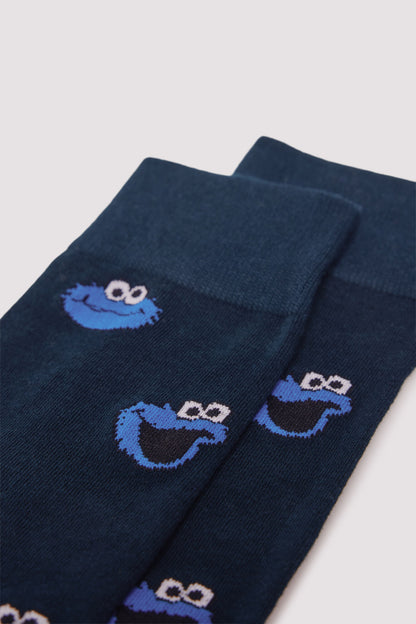 Springfield_Green_Sesame Street Sock_0652099_22_02