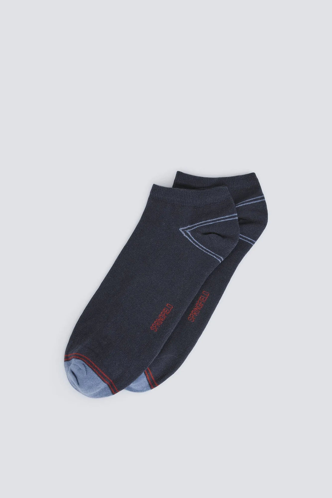 Springfield Blue Men Basic Ankle Sock SKU: 0653639_12 Image 01