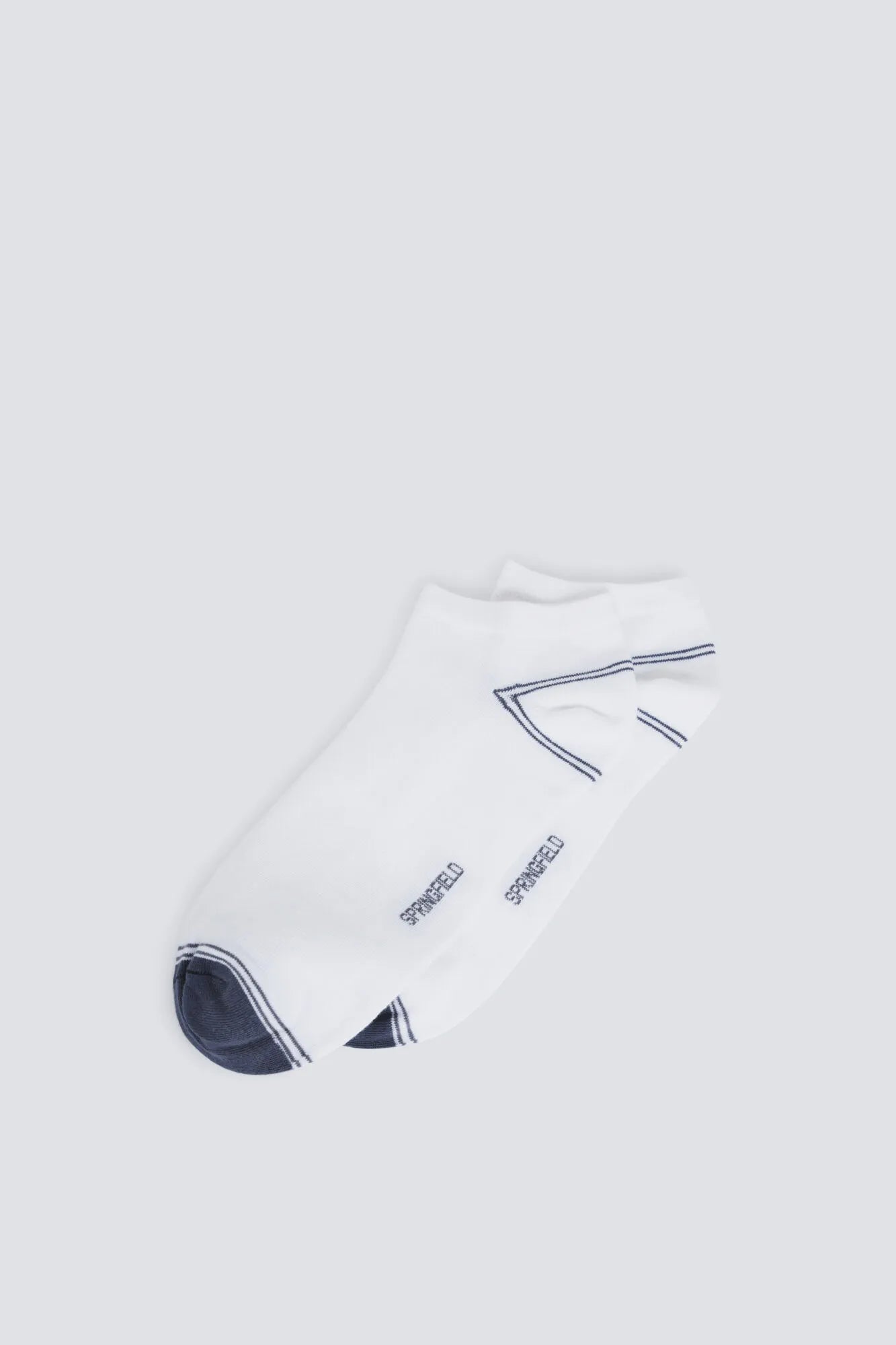 Springfield White Men Basic Ankle Sock SKU: 0653639_99 Image 01