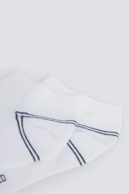 Springfield White Men Basic Ankle Sock SKU: 0653639_99 Image 02