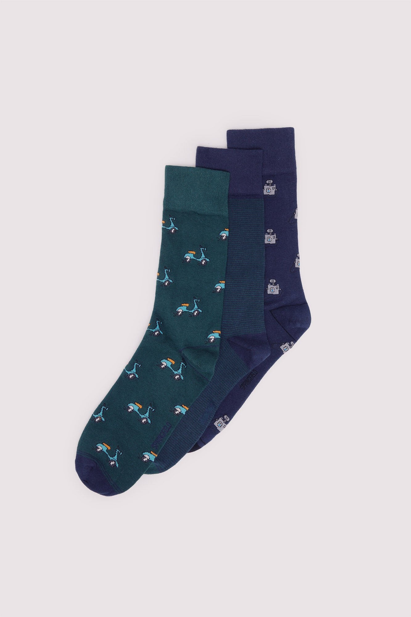 Springfield_Pack of 3 Socks Italy_0659164_22_01