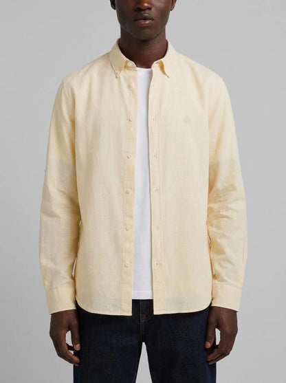 Springfield Yellow Men Lightweight Micro Striped Shirt SKU: 0943171_05 Image 00