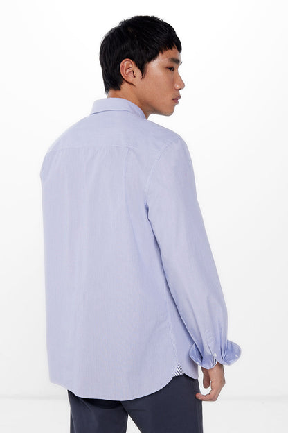 Button Down Shirt With Logo_0947621_11_04