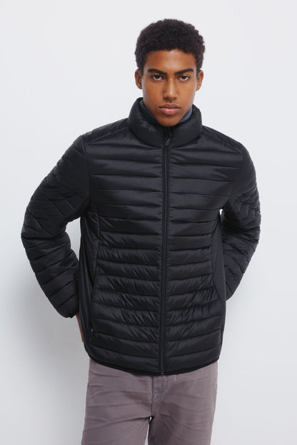Springfield_Black_Puffer Jacket_0952079_01_01
