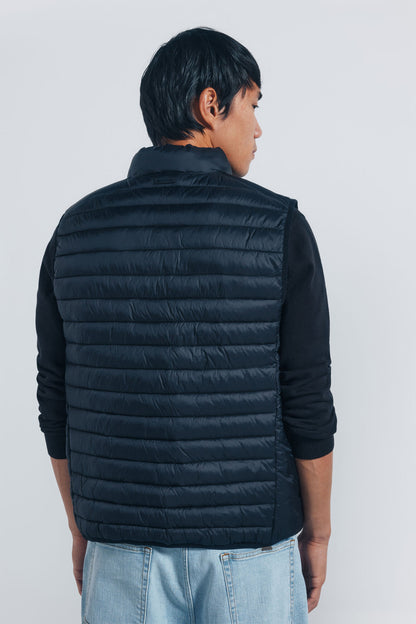 Springfield_Black_Quilted Gilet_0952080_01_06
