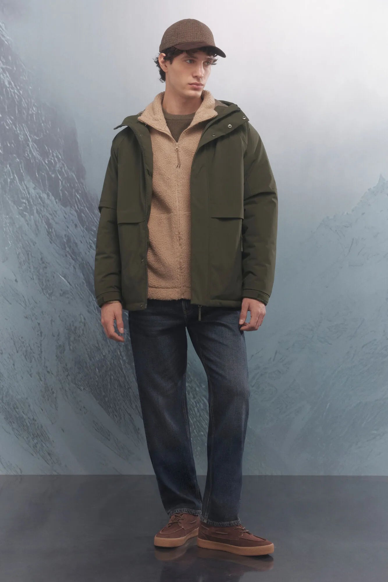 Springfield_Dark Khaki_Thermal Padded Parka_0952081_90_03