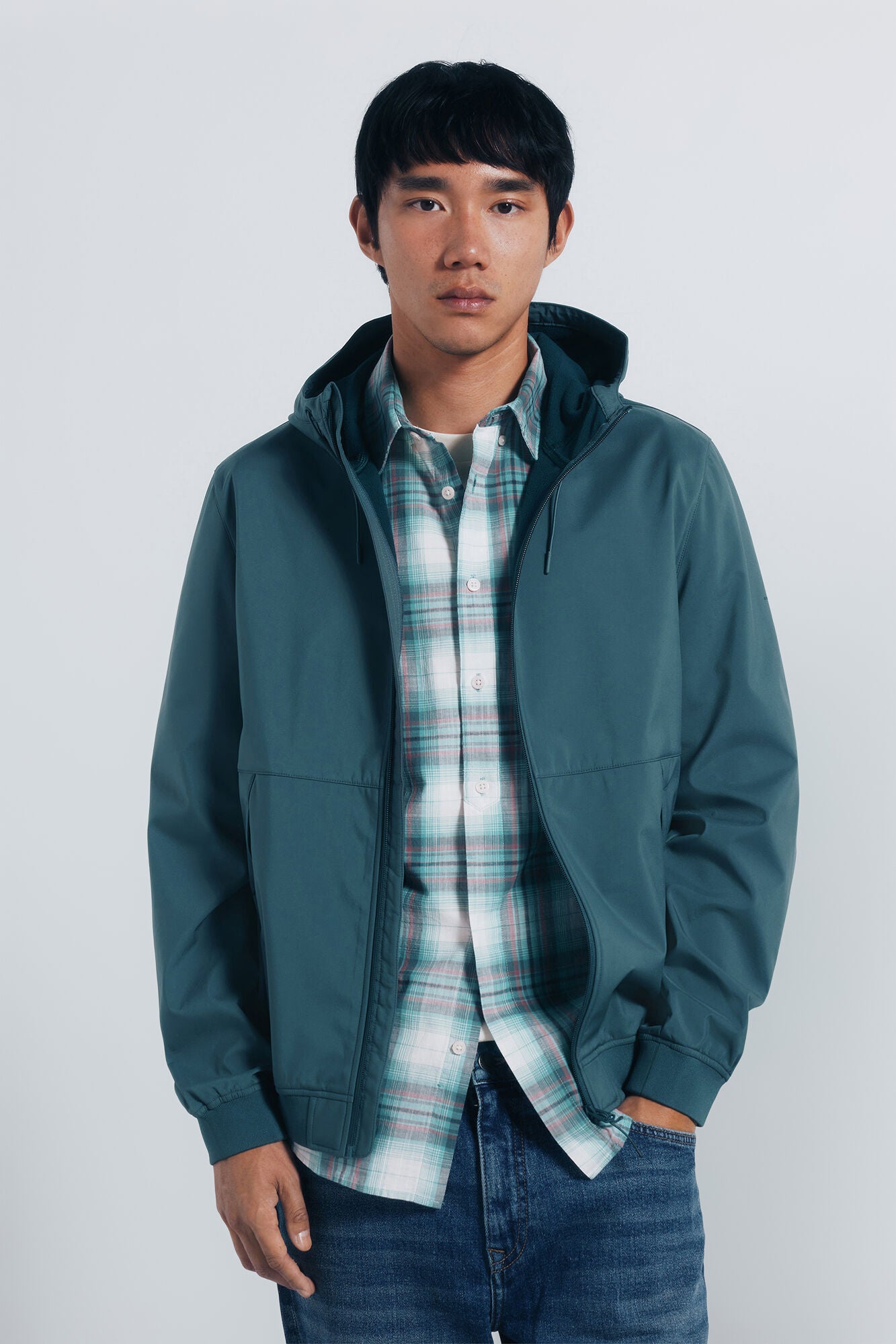 Springfield_Green_Hood Softshell Jacket_0952083_23_01