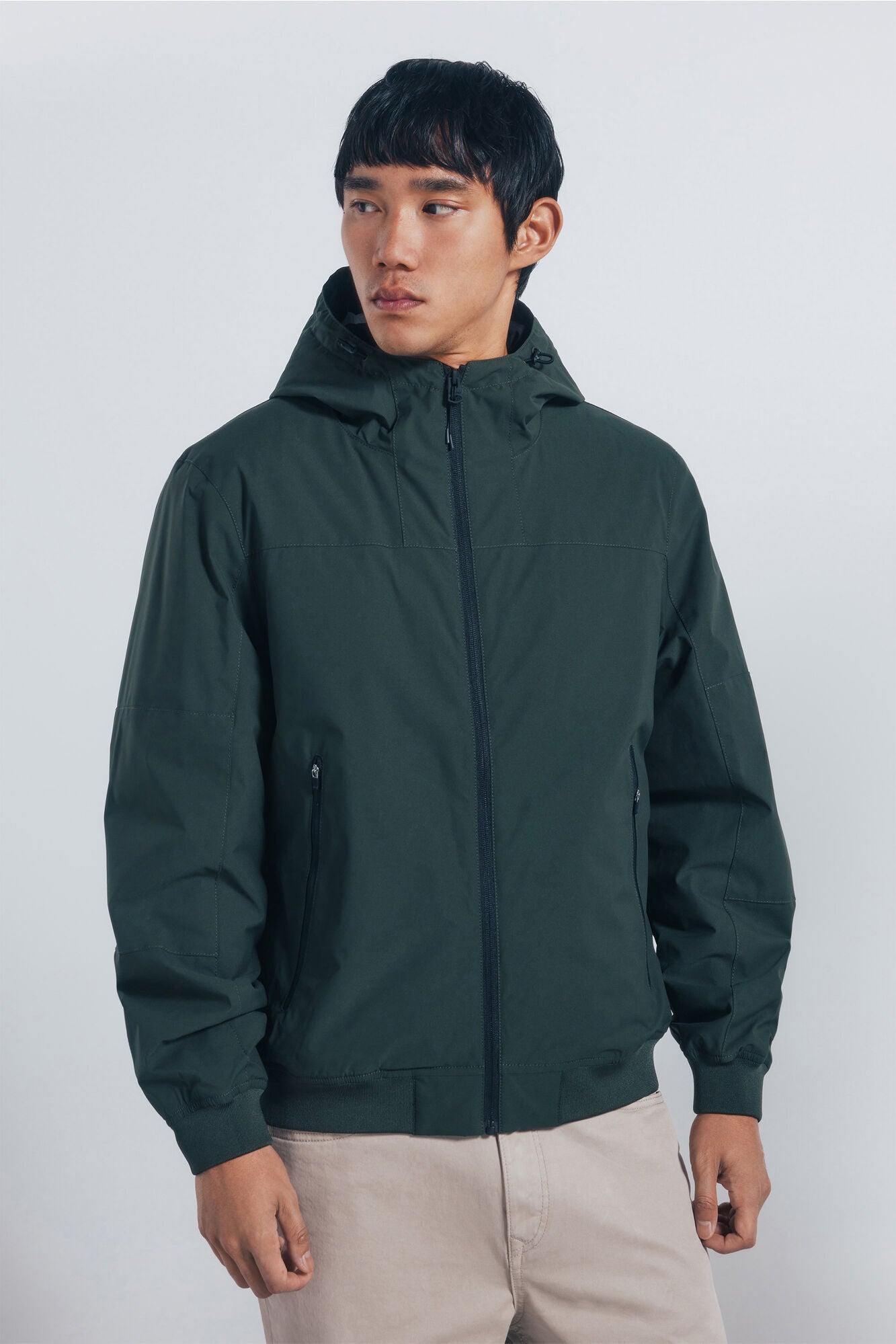 Springfield_Dark Khaki_Puffer Technical Jacket_0952089_90_04