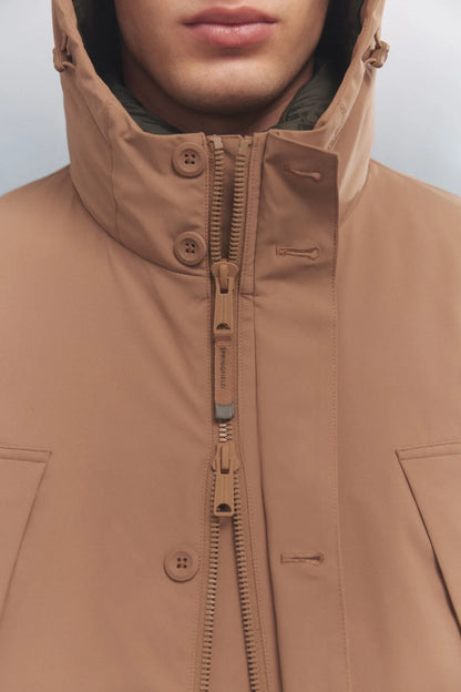 Springfield_Beige/Camel_Thermal Puffer Jacket_0952091_54_02