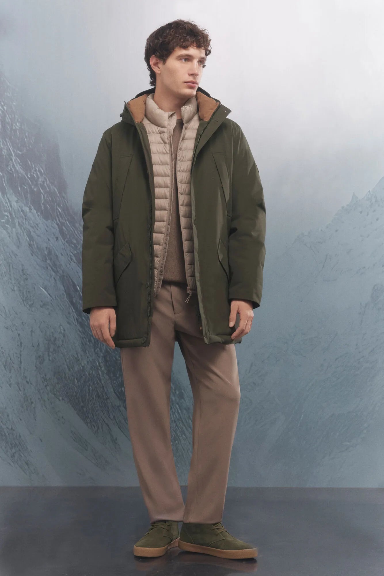 Springfield_Dark Khaki_Thermal Puffer Jacket_0952091_90_04