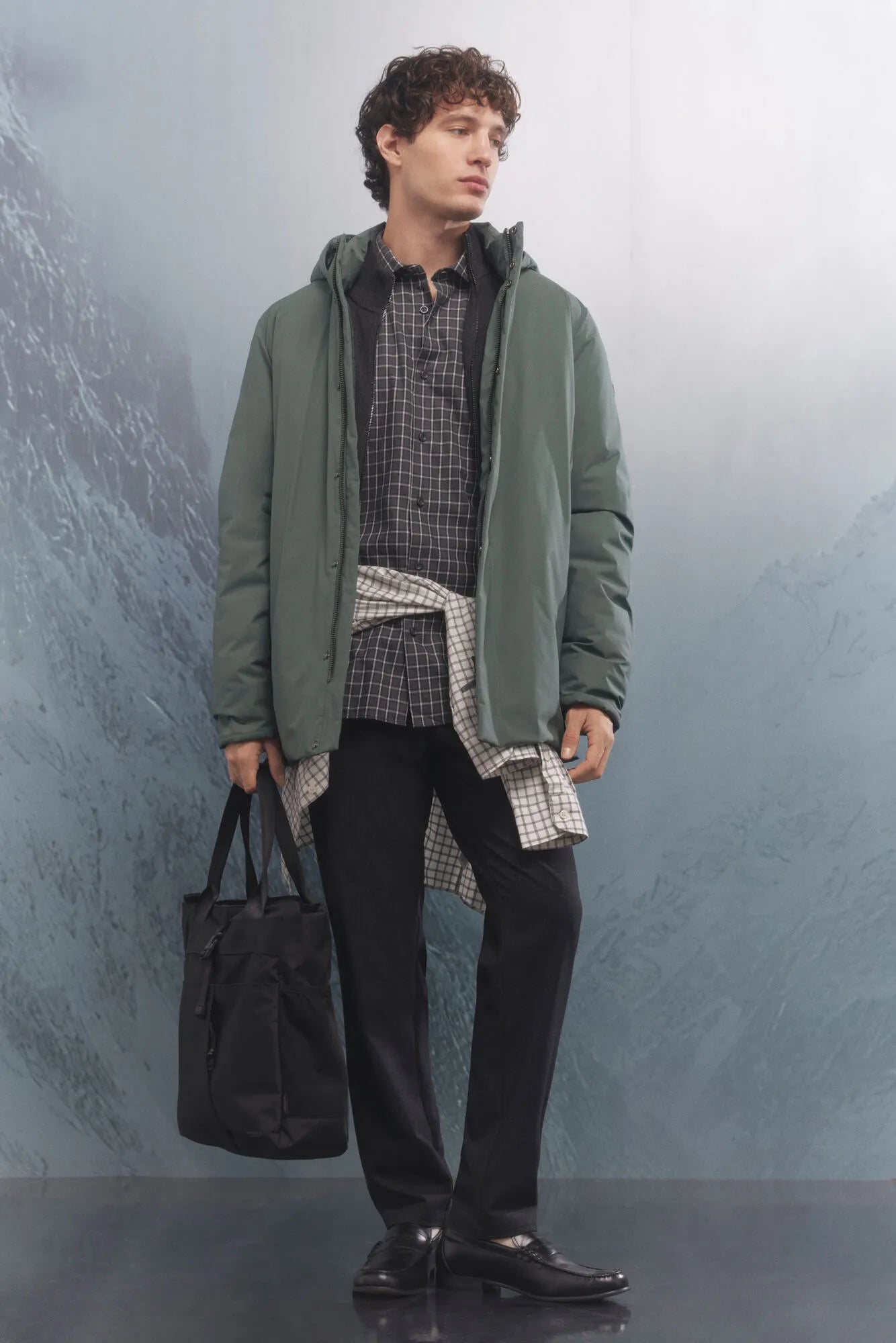 Springfield_Green_Thermal Puffer Parka_0952094_23_05