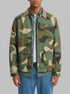 Springfield Khaki Men Camouflage Contrast Collar Parka SKU: 0953537_95 Image 00