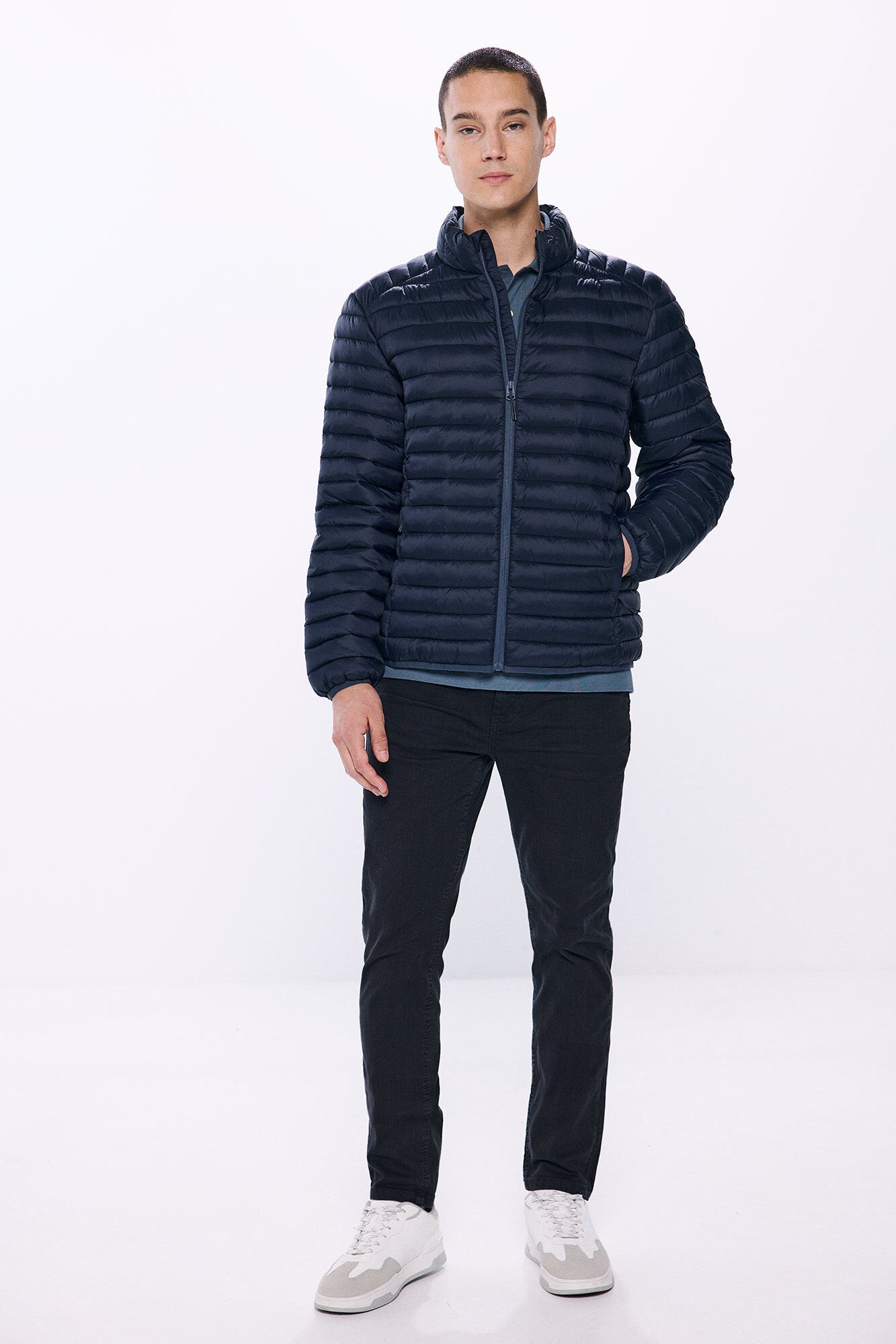 Blue Padded Jacket_0958331_11_02