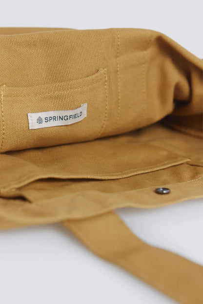 Springfield Beige Men Canvas Travel Bag SKU: 0963847_52 Image 07