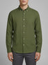 Springfield Khaki Men Linen Shirt SKU: 0993387_93 Image 00