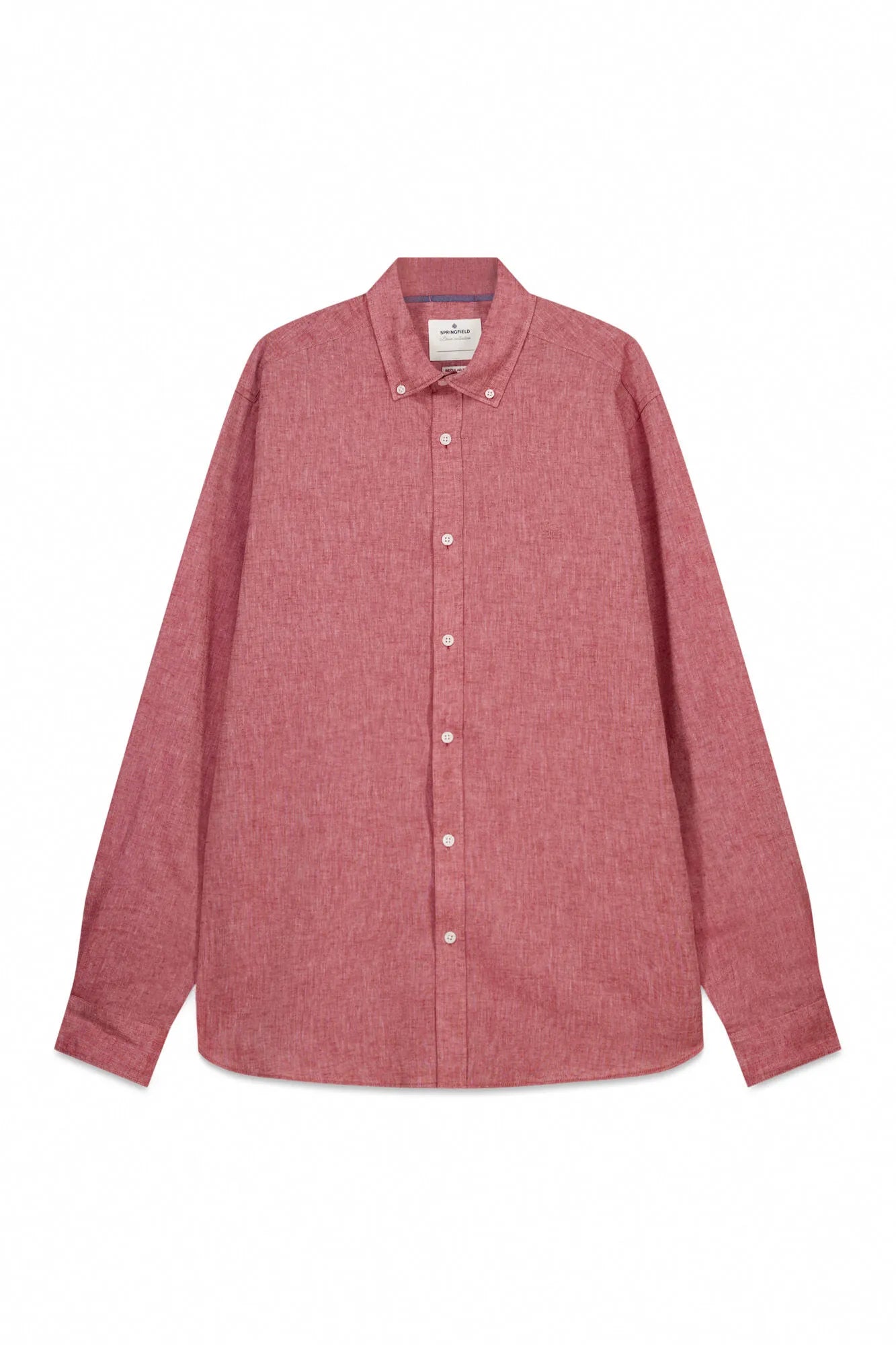 Springfield Red Men Linen Shirt SKU: 0993395_60 Image 07