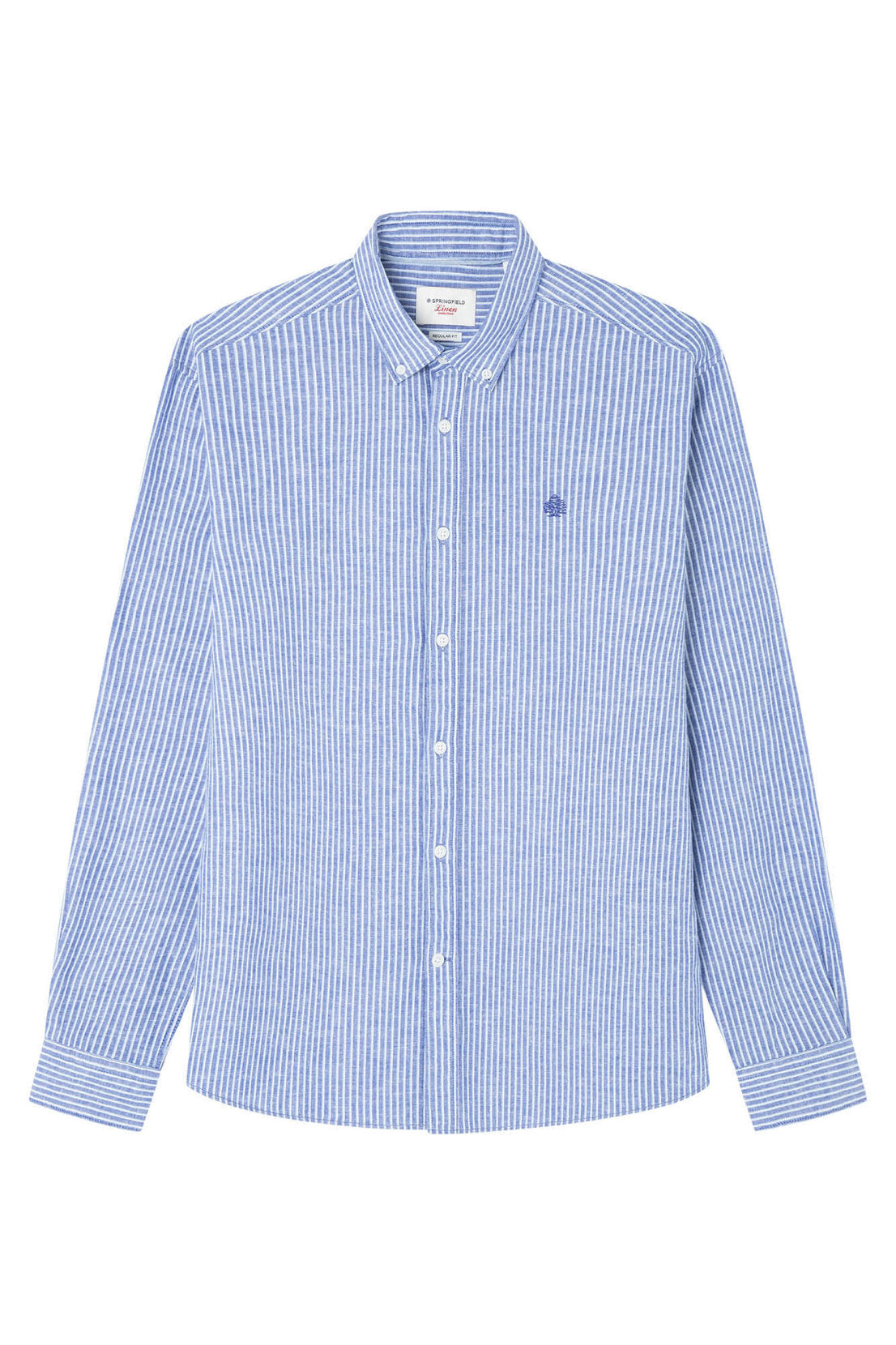 Springfield_Striped Linen Shirt_0999062_12_05
