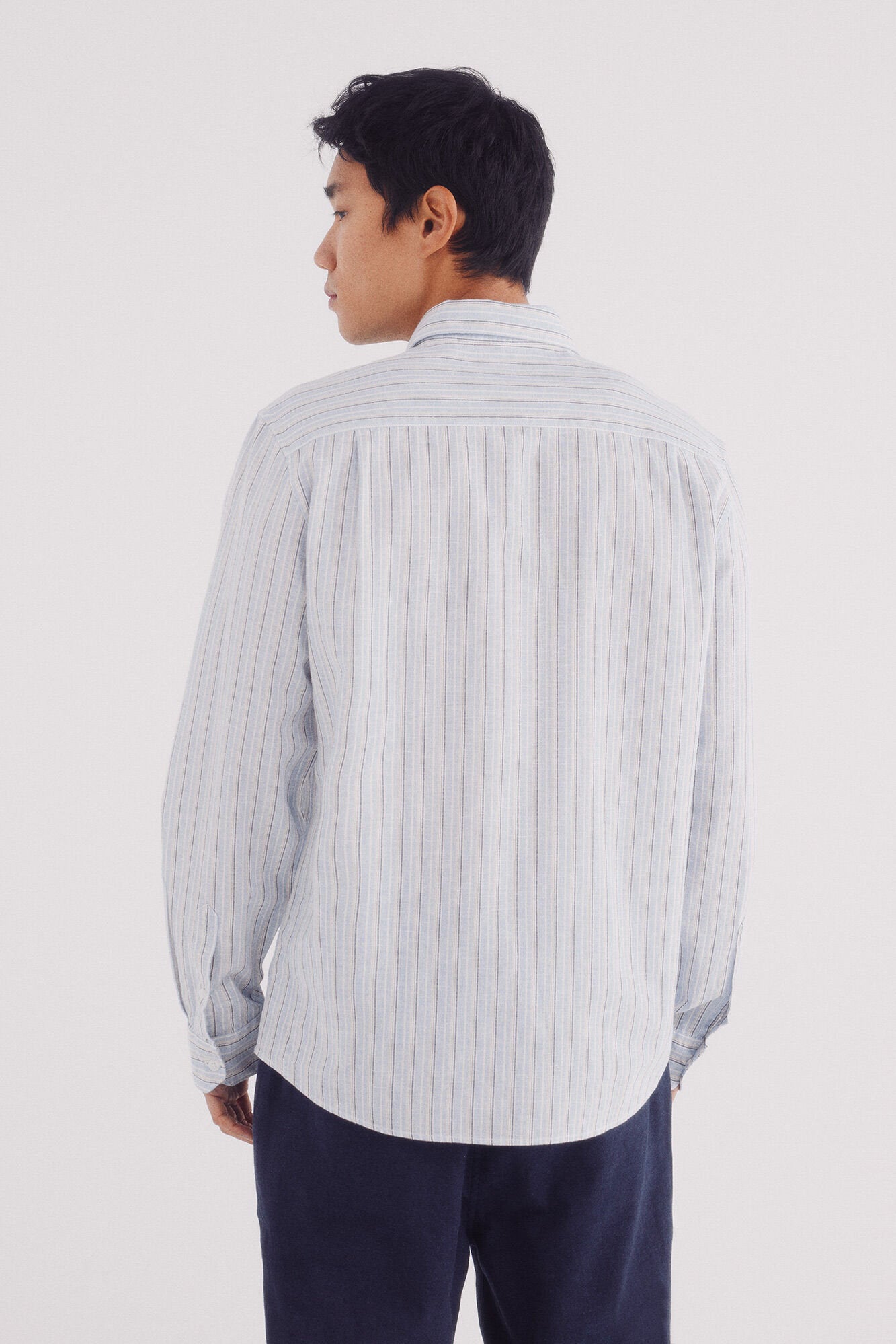 Springfield_Striped Linen Shirt_0999062_96_04